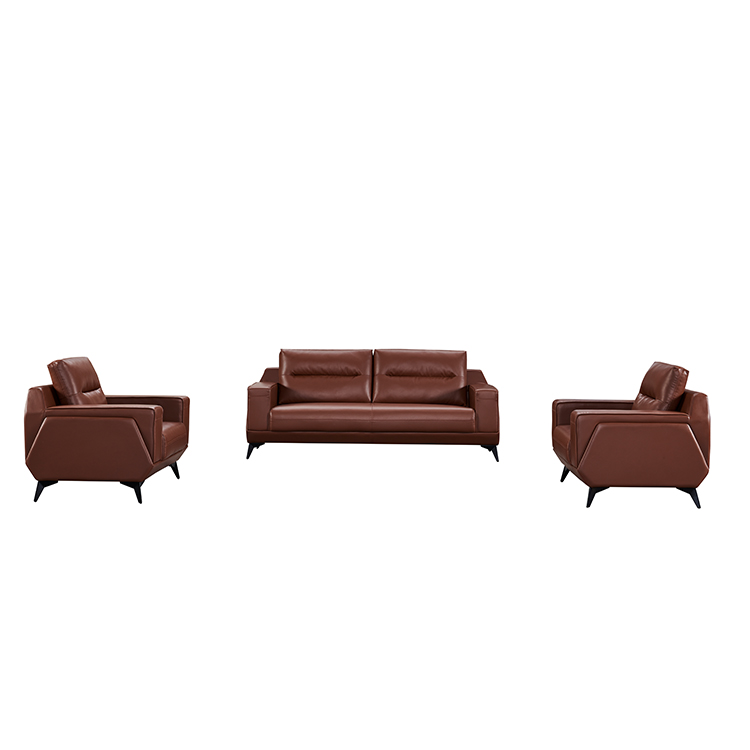 Office Furniture PU Leather Sofa Set Modern Home Hotel Furniture Couch Living Room Sofas Modern Sofa