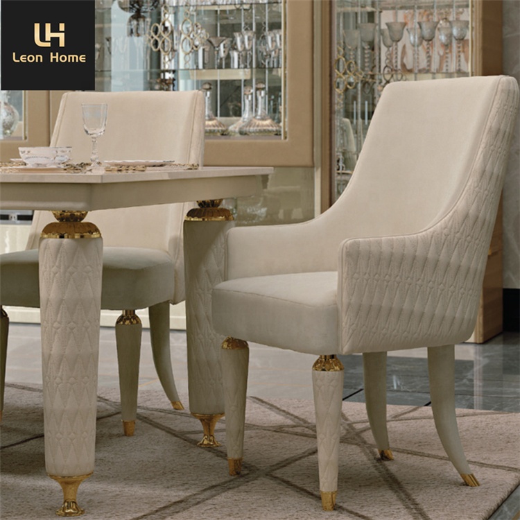 Hot selling luxury design artificial marble dining table set 10 seater dining room furniture