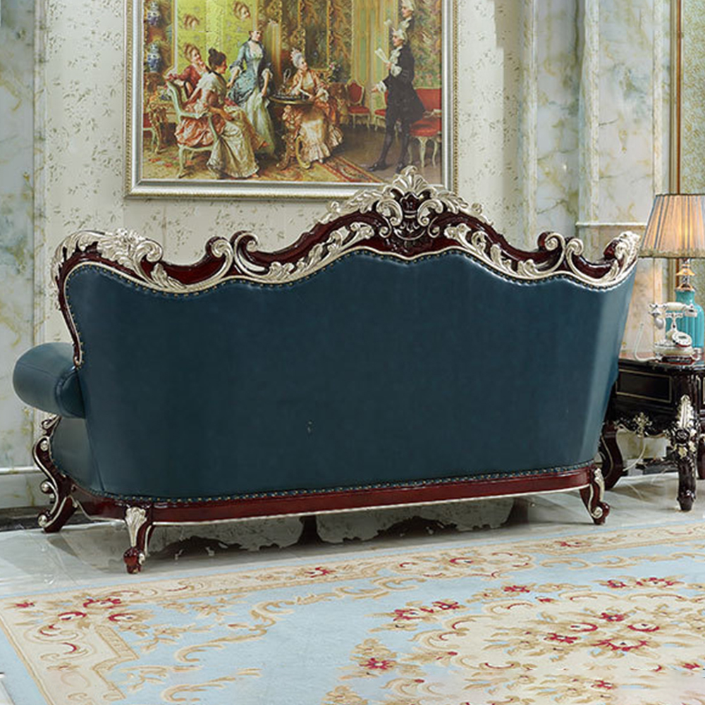 Modern Home Furniture Couches Upholstered Fabric Living Room Antique Sofa