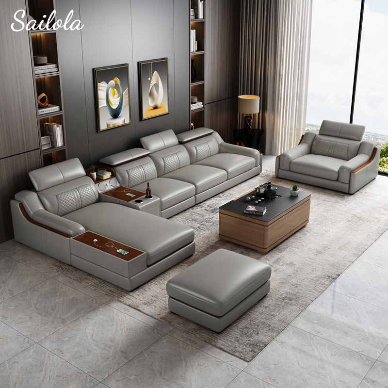 Hot Selling Black Sofa Sofa Modular Deluxe Sofas For Home Furniture Living Room Modern