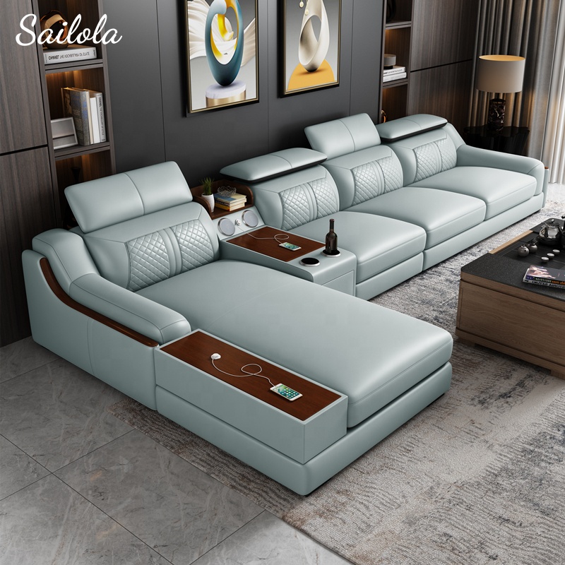 Hot Selling Black Sofa Sofa Modular Deluxe Sofas For Home Furniture Living Room Modern