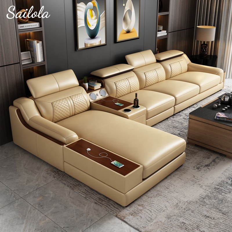 Hot Selling Black Sofa Sofa Modular Deluxe Sofas For Home Furniture Living Room Modern