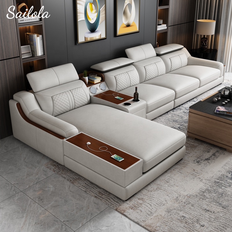 Hot Selling Black Sofa Sofa Modular Deluxe Sofas For Home Furniture Living Room Modern