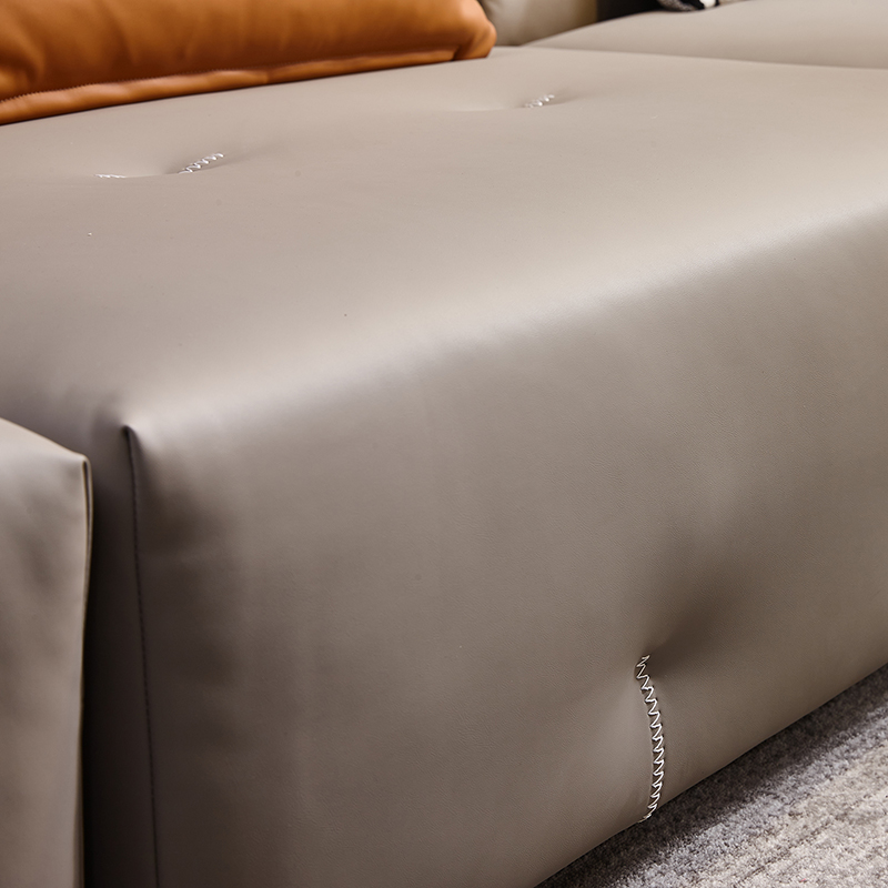 New Arrival Italian style Silicone leather sofa set for home furniture