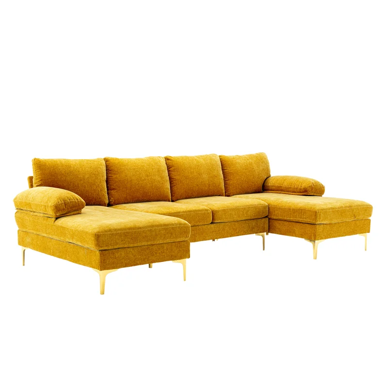 sitting room furniture living room nordic U-linen sofa set furniture modern