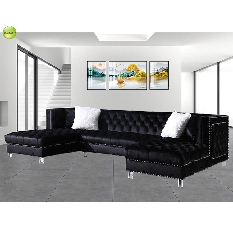 Home furniture a big corner sofa modern design new style living room sofa