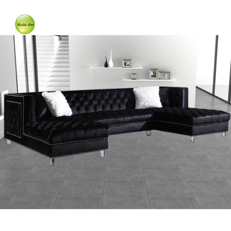 Home furniture a big corner sofa modern design new style living room sofa