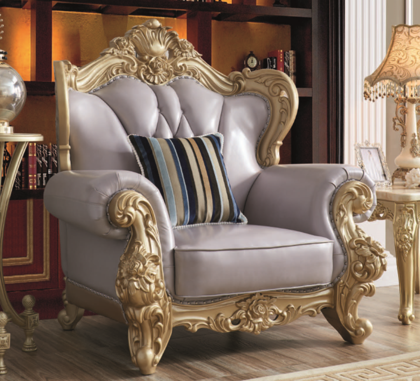 Factory Supply Attractive Price New Luxury Classic Sofa 4 Set Living Room Furniture