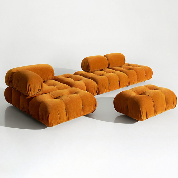 Reclining Sofa Modern Movable Design Soft Sofa Set  Living Room Furniture