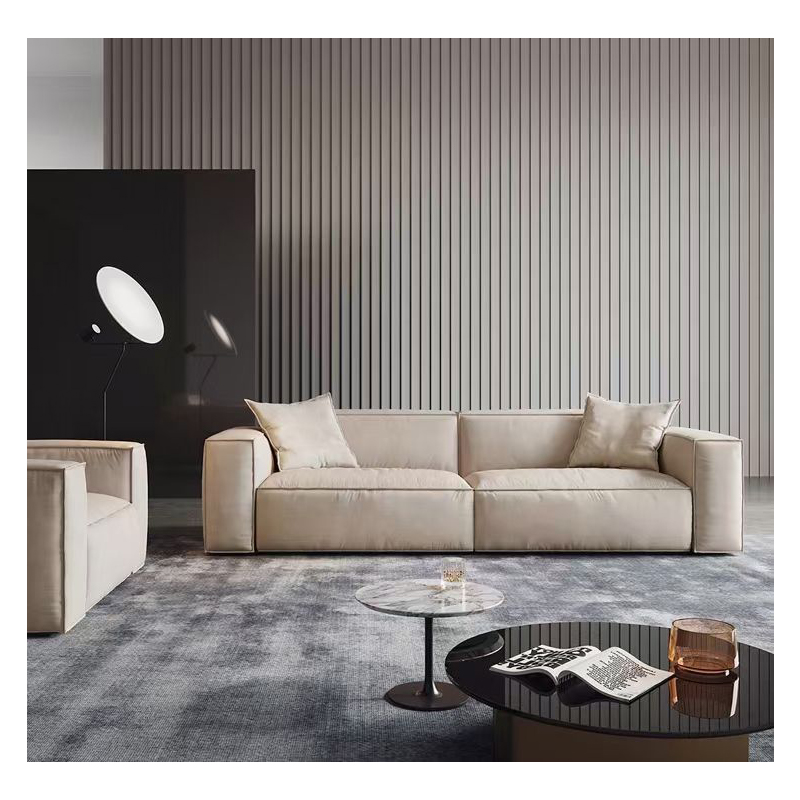 Luxury elegant design stainless steel u shape sofa living room furniture velvet white sofa set furni