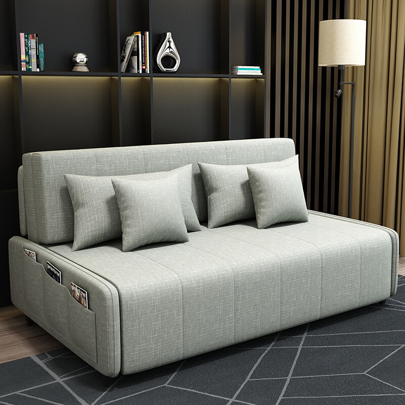 115CM to 195CM Top Sponge  Latex Sofa Bed Frame Convertible Sofa Seat Sofa Cum Bed for Living Room F