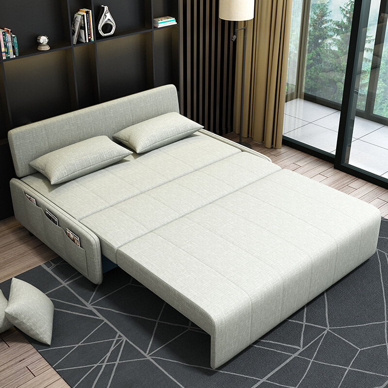 115CM to 195CM Top Sponge  Latex Sofa Bed Frame Convertible Sofa Seat Sofa Cum Bed for Living Room F