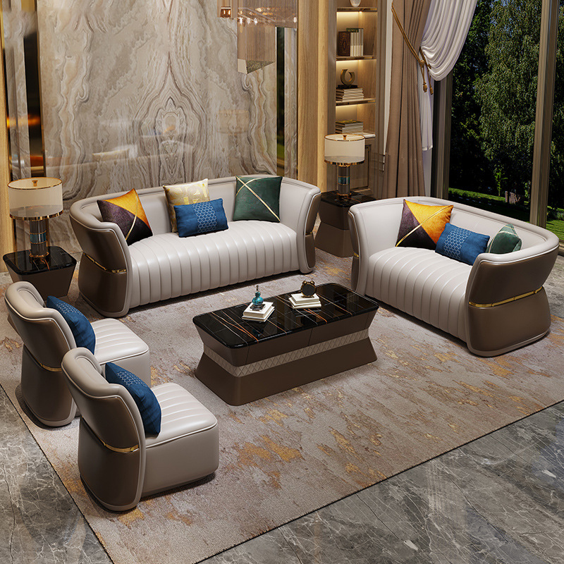 chesterfield sofa set luxury Fabric Living Room Furniture sectional Modern Living Room Sofas bed mod