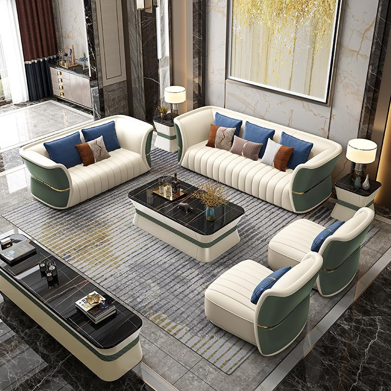 chesterfield sofa set luxury Fabric Living Room Furniture sectional Modern Living Room Sofas bed mod