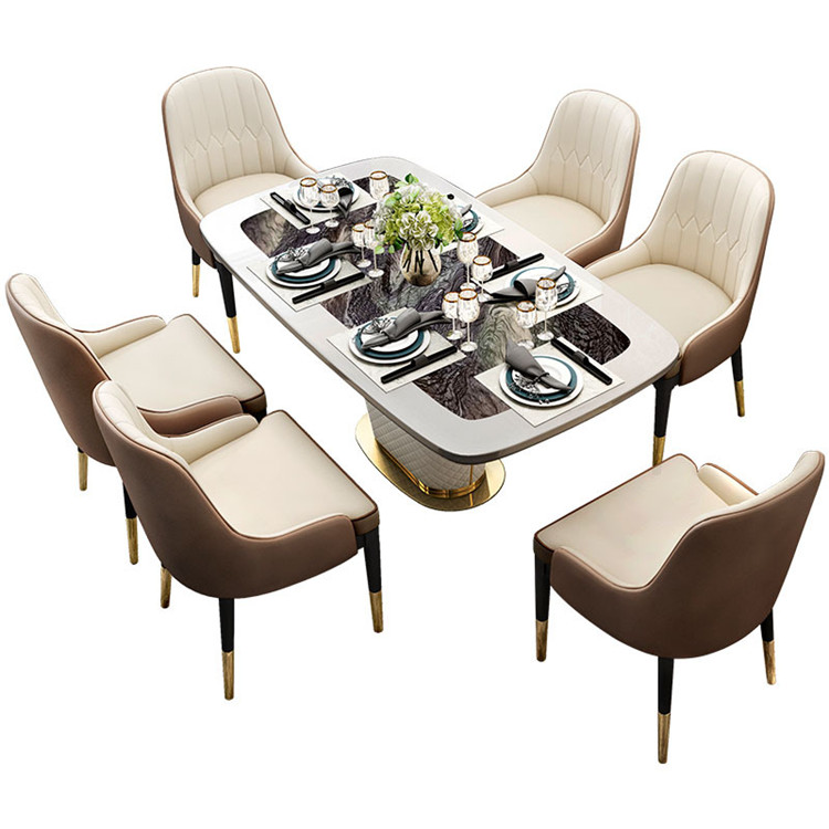 Luxury Dining Table Set Home Furniture Factory price