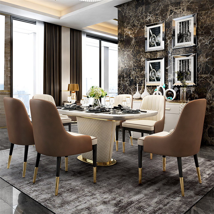 Luxury Dining Table Set Home Furniture Factory price
