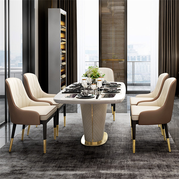 Luxury Dining Table Set Home Furniture Factory price