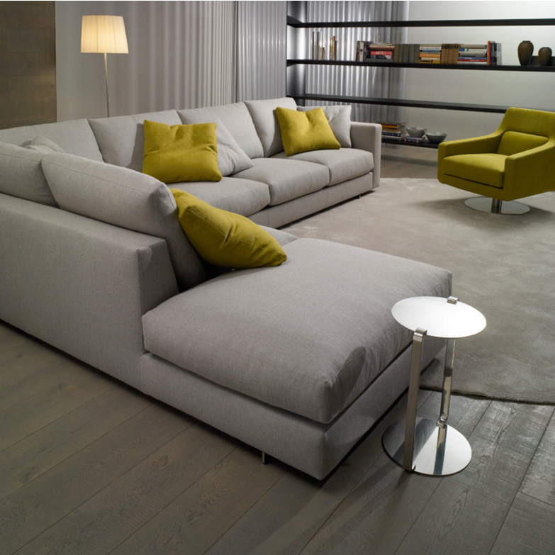 Modern Style Modular Sofa Salon Fabric Sectional L Couch Living Room Sofas Set Home Furniture