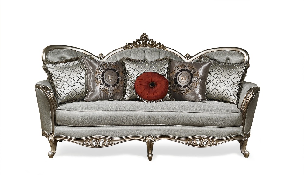 Dubai classic fabric sofa sets italian living room furniture
