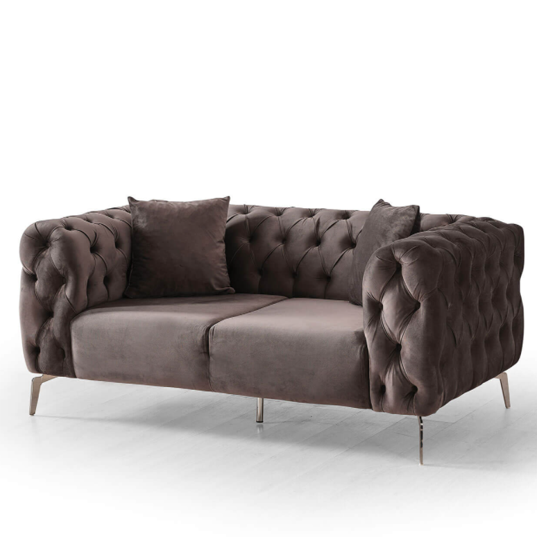 Furniture Factory Living Room Sofas Chester Sofa Set Fabric Couch  Sofa Set Home Furniture