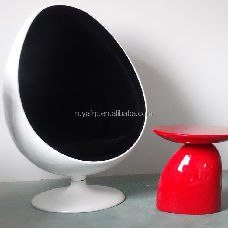 Modern Lounge Furniture Home Hotel Ball Chair Leisure Egg Pod Chair Swing Any Color