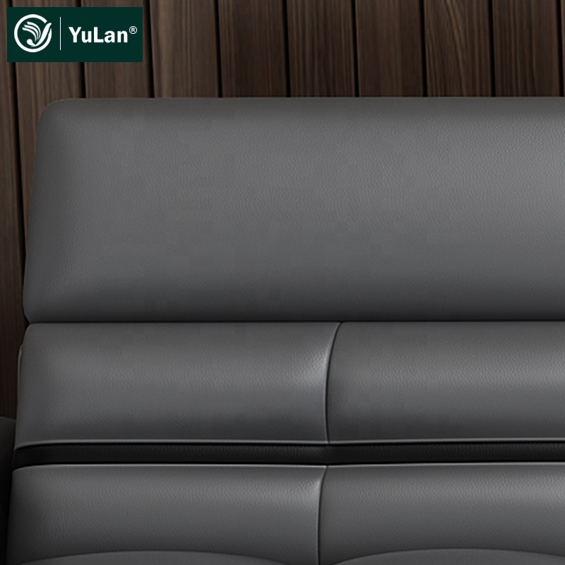 Living Room Modern Furniture Designs Leather L Shape Sectional Corner Tufted Luxury Sofa Set Couch C