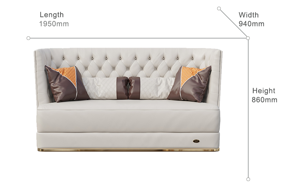 Cheap Price Genuine Leather Sofa Set Living Room Home Furniture