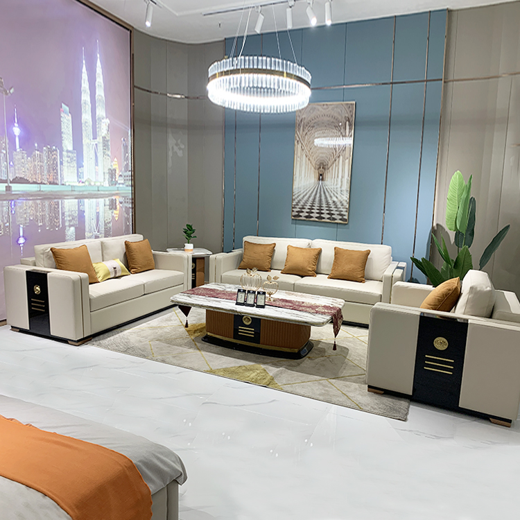 Luxury Sofa Sets Fabric Sectionals Long Couch Comfortable Lounge Set Living Room Modern Home Furnitu