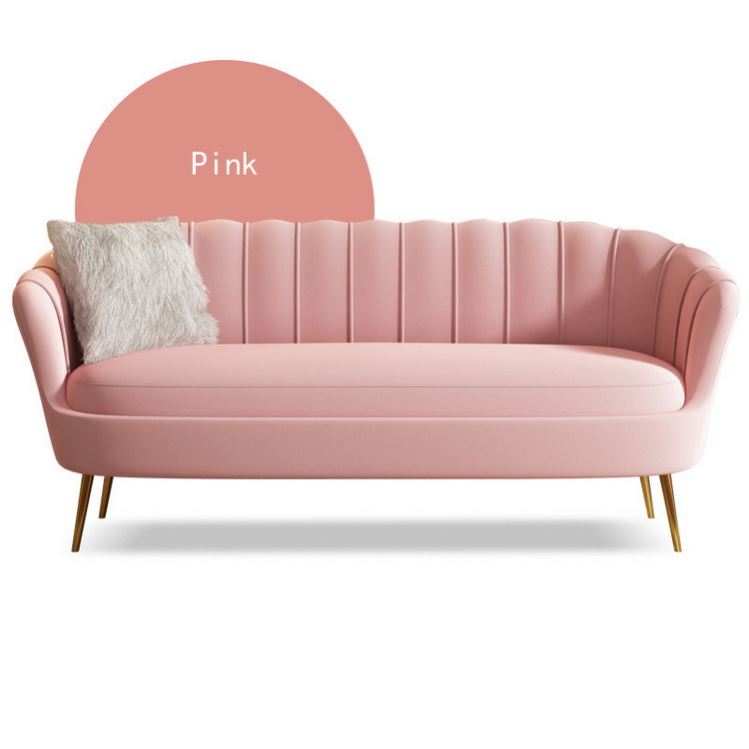 wholesale  pink velvet chair  wooden frame relaxing living room velvet antique chair sofa set furnit