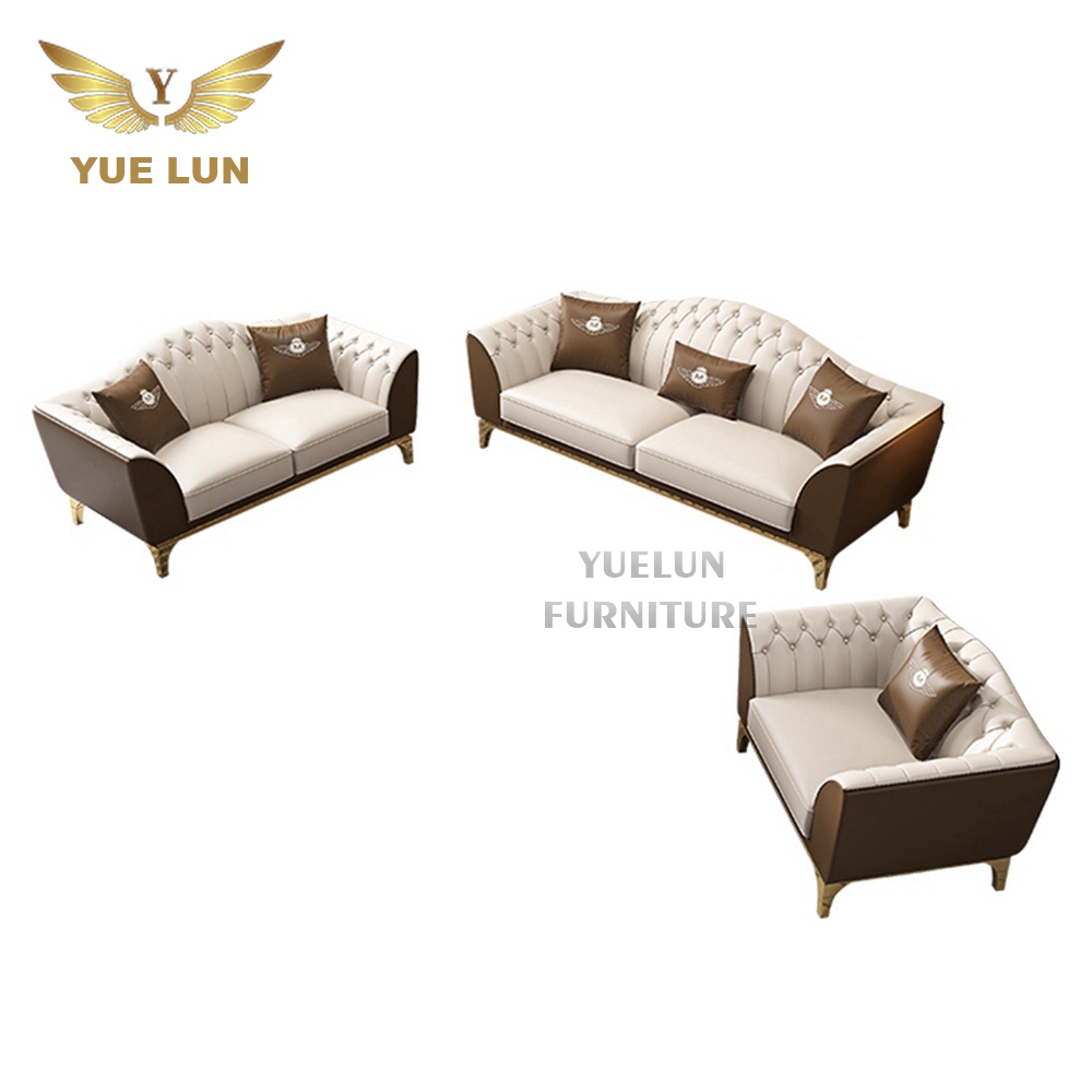 Modern leather sofa set L shape corner sofas, sectionals good quality living room sofas home furnitu