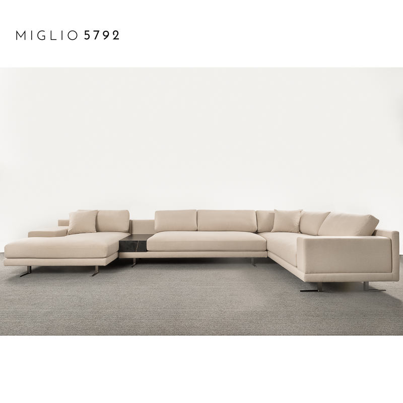 Modern Design Fabric Sectional Sofa Luxury Furniture Contemporary Couch Living Room Furniture