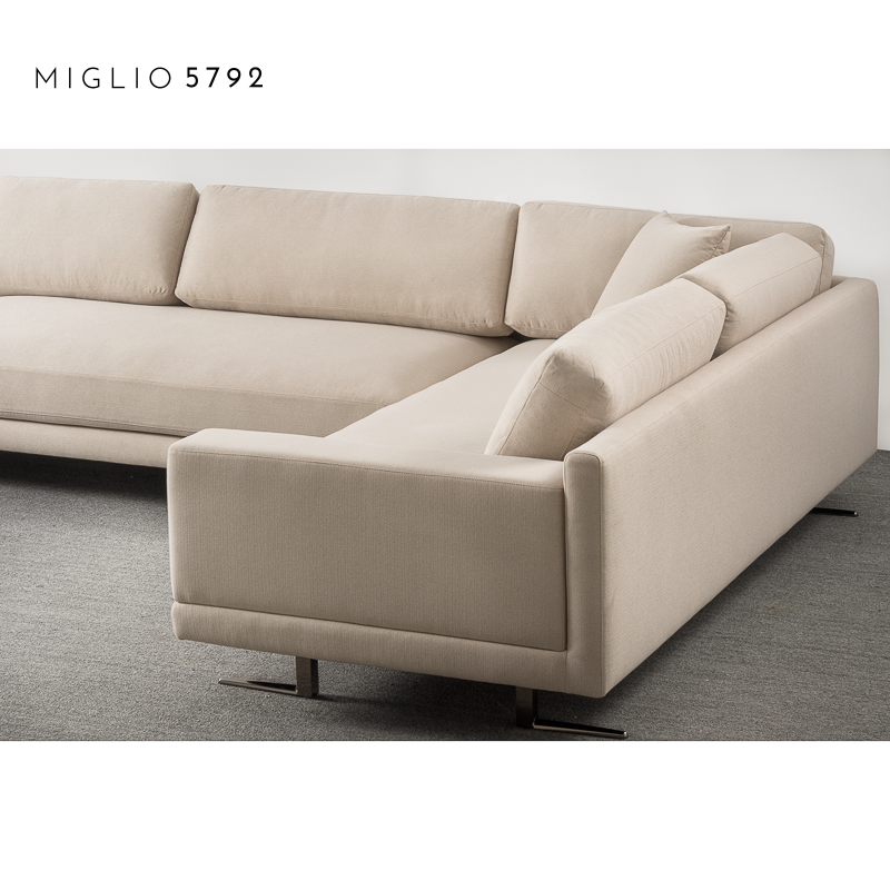 Modern Design Fabric Sectional Sofa Luxury Furniture Contemporary Couch Living Room Furniture