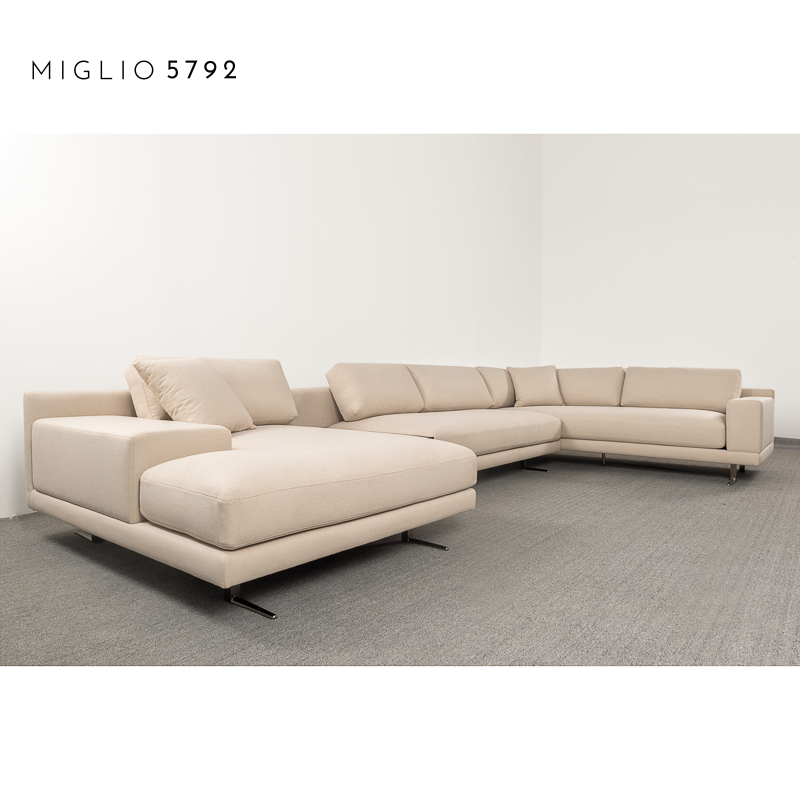 Modern Design Fabric Sectional Sofa Luxury Furniture Contemporary Couch Living Room Furniture