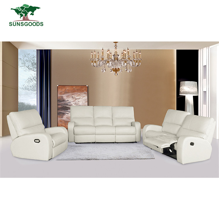 Factory Supply Dual Reclining Leather Sofa,Double Recliner Couch,Double Recliners On Sale