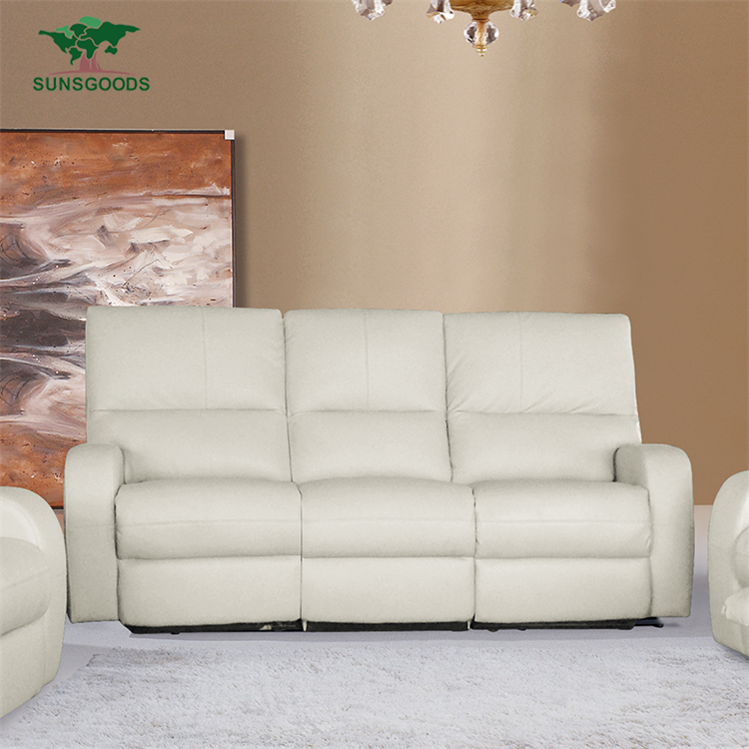 Factory Supply Dual Reclining Leather Sofa,Double Recliner Couch,Double Recliners On Sale