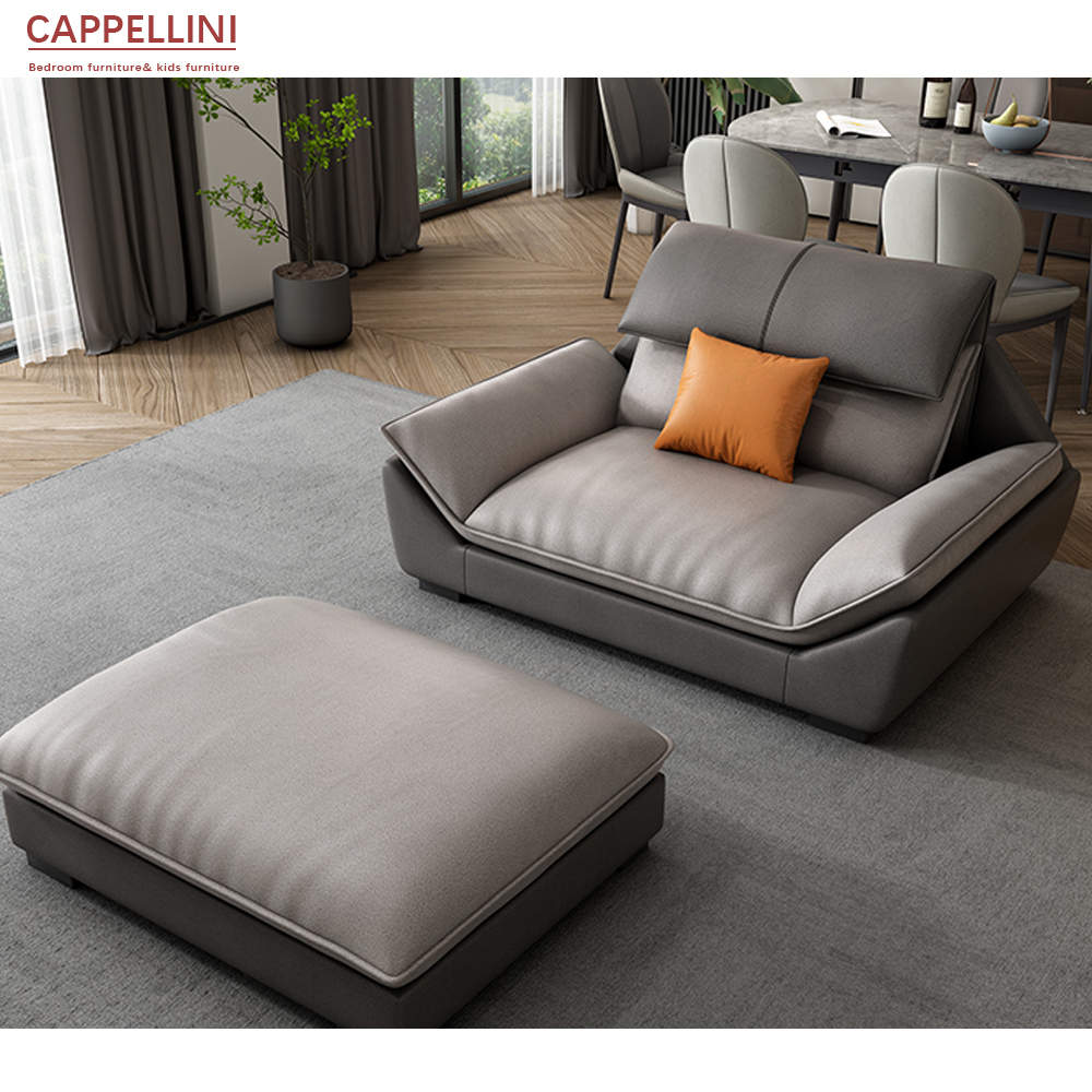 Modern Living Room Sofa Set Luxury Style Combination Custom Leather Sofa Furniture
