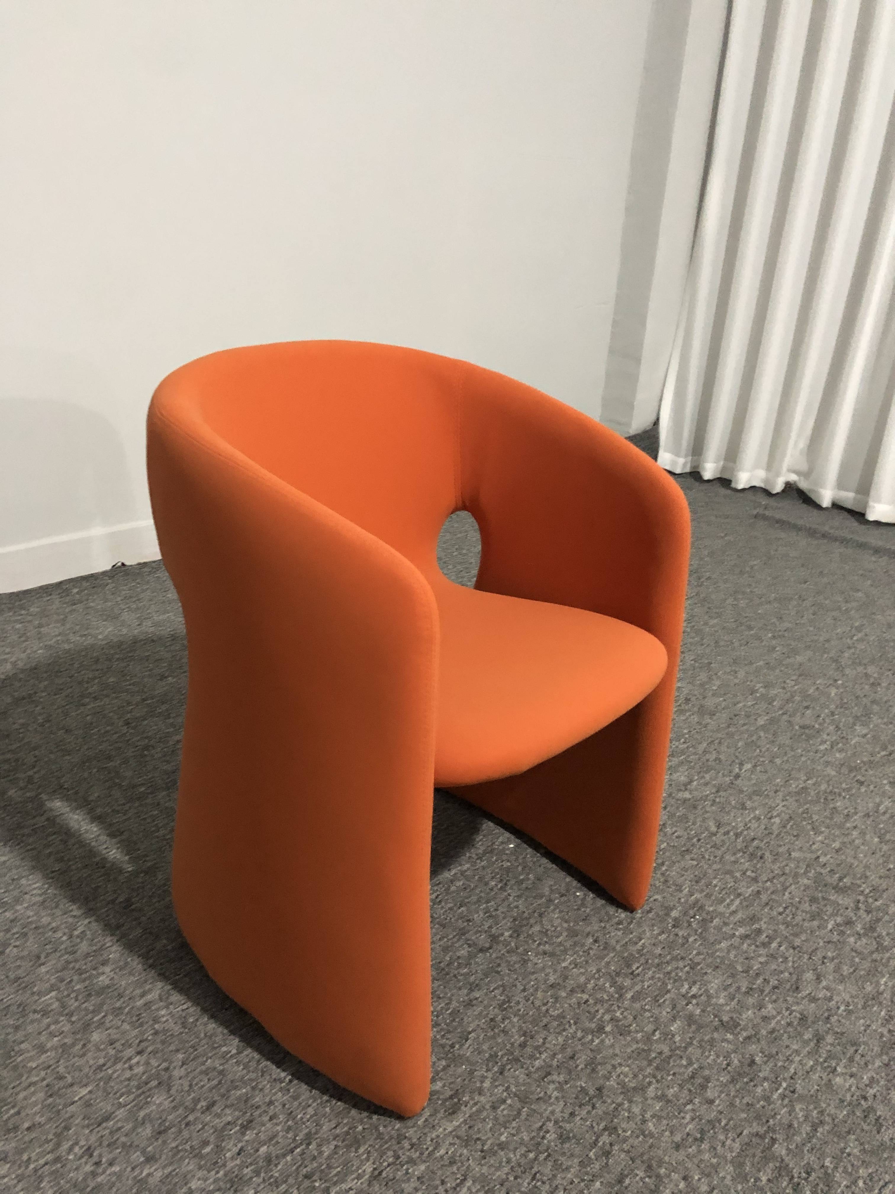 Runxi modern Upholstered Fiberglass nordic celeste armchair lounge leisure living room chair dining 
