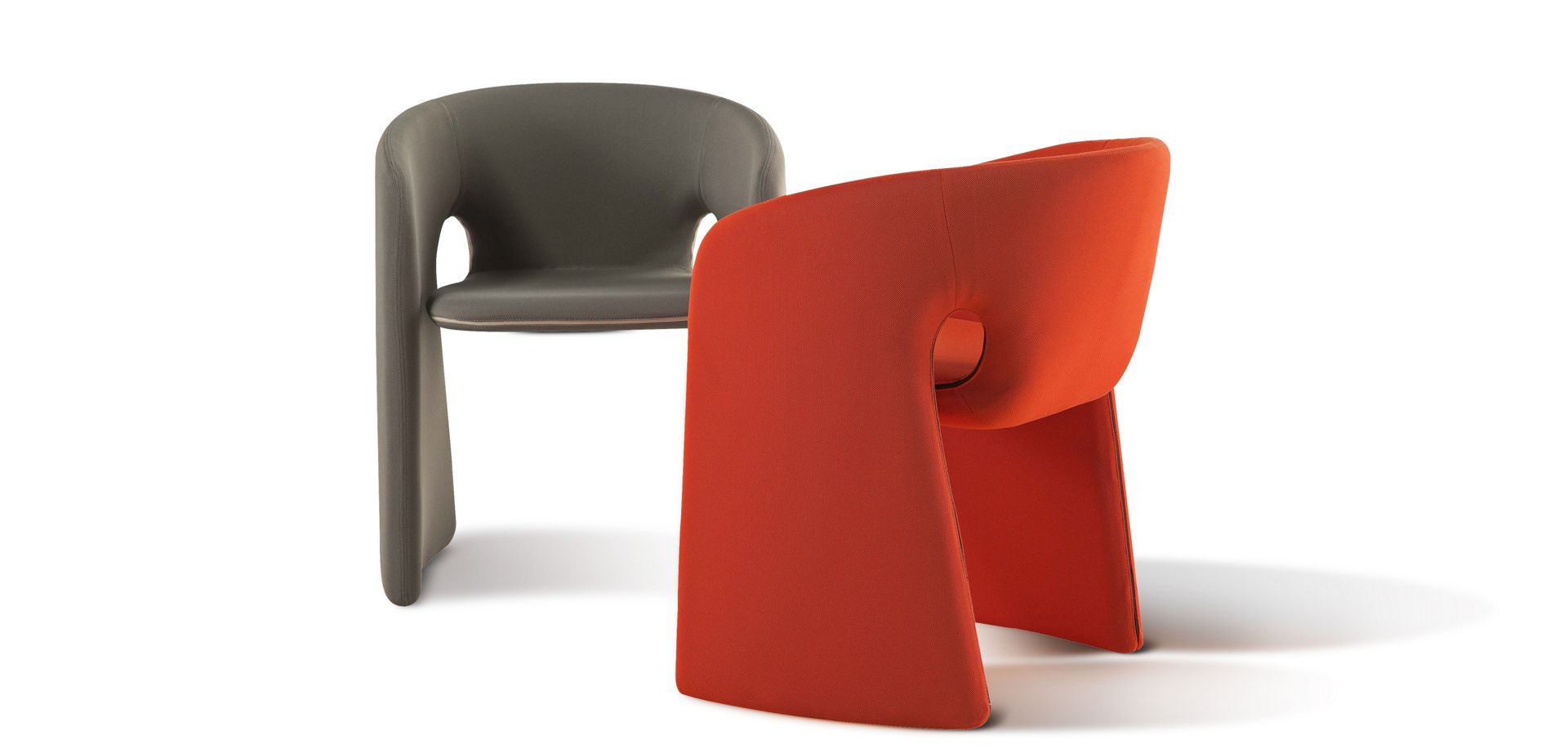 Runxi modern Upholstered Fiberglass nordic celeste armchair lounge leisure living room chair dining 