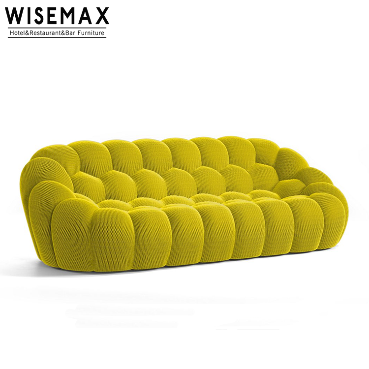 Modern colorful bubble sofa  stylish leisure simple apartment sofa set furniture for living room