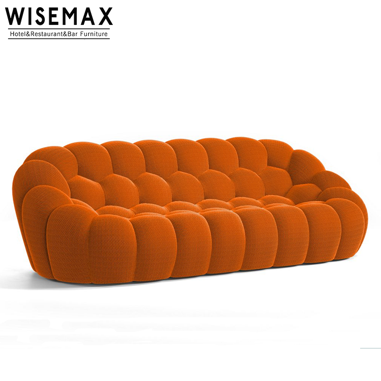 Modern colorful bubble sofa  stylish leisure simple apartment sofa set furniture for living room