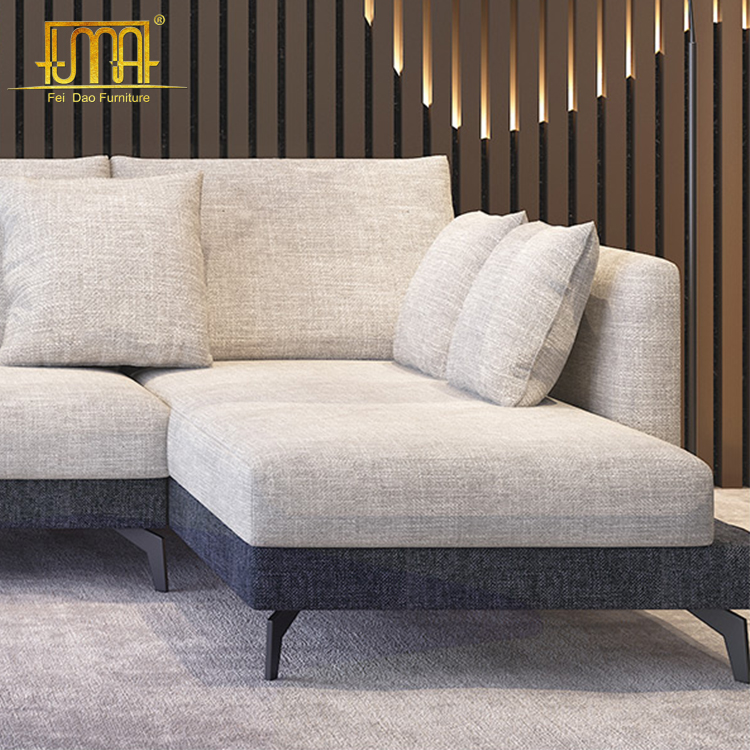 modern comfortable 5 seater lounger couch living room sofa set furniture