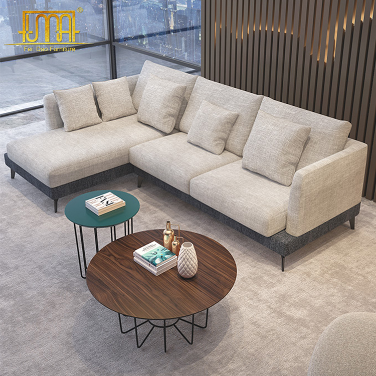 modern comfortable 5 seater lounger couch living room sofa set furniture