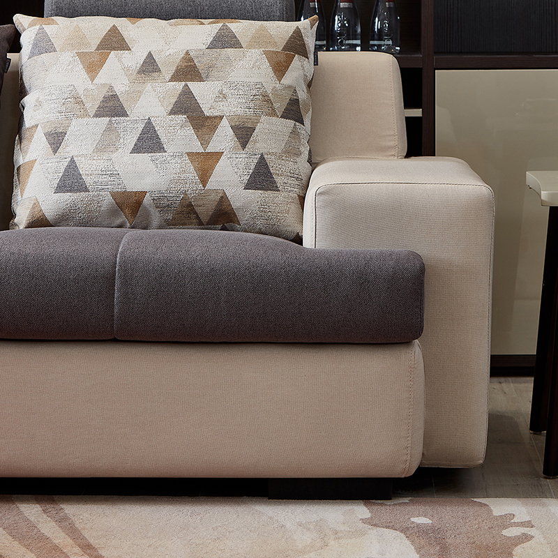 102117 Modern fabric u shape couch living room sofa set furniture designs