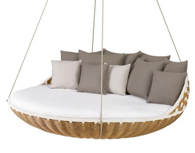 Patio Garden Outdoor Bali Teak Wood Carved Swing Patio Bench Chair Furniture made in Vietnam 2022