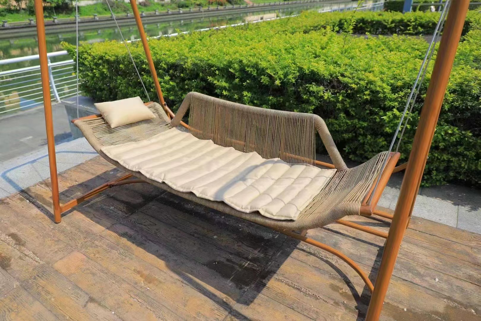 Modern Garden Patio Outdoor Furniture Hanging Swings Chair
