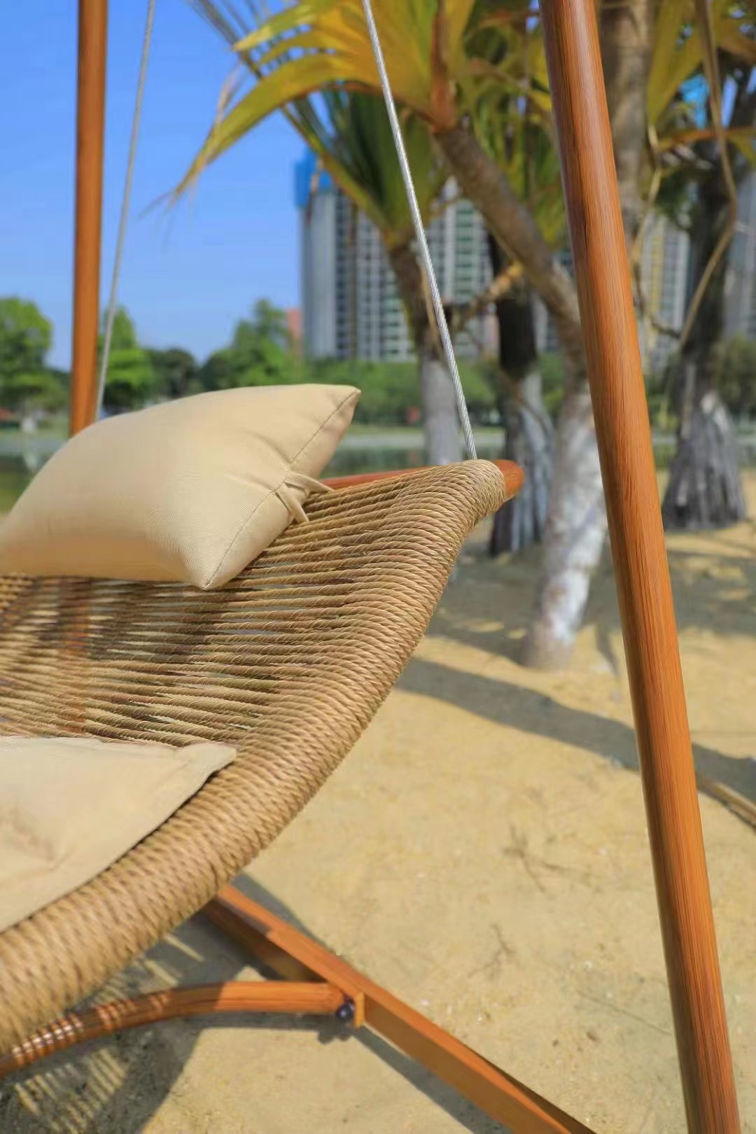Modern Garden Patio Outdoor Furniture Hanging Swings Chair