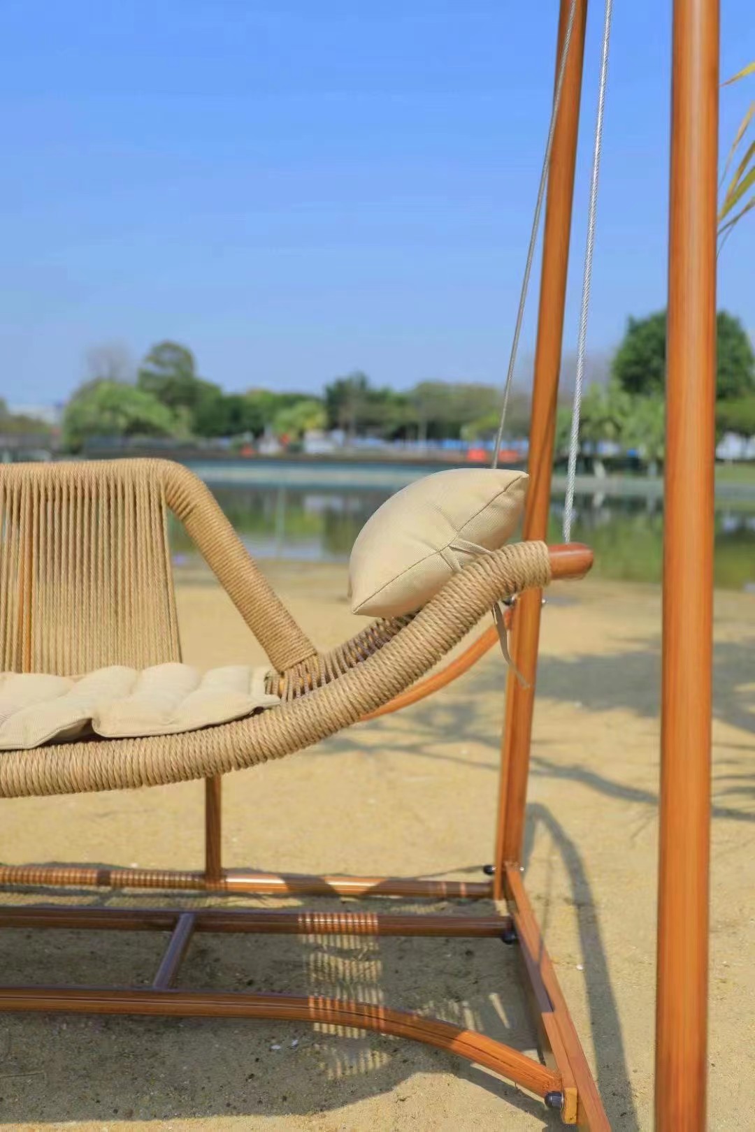Modern Garden Patio Outdoor Furniture Hanging Swings Chair