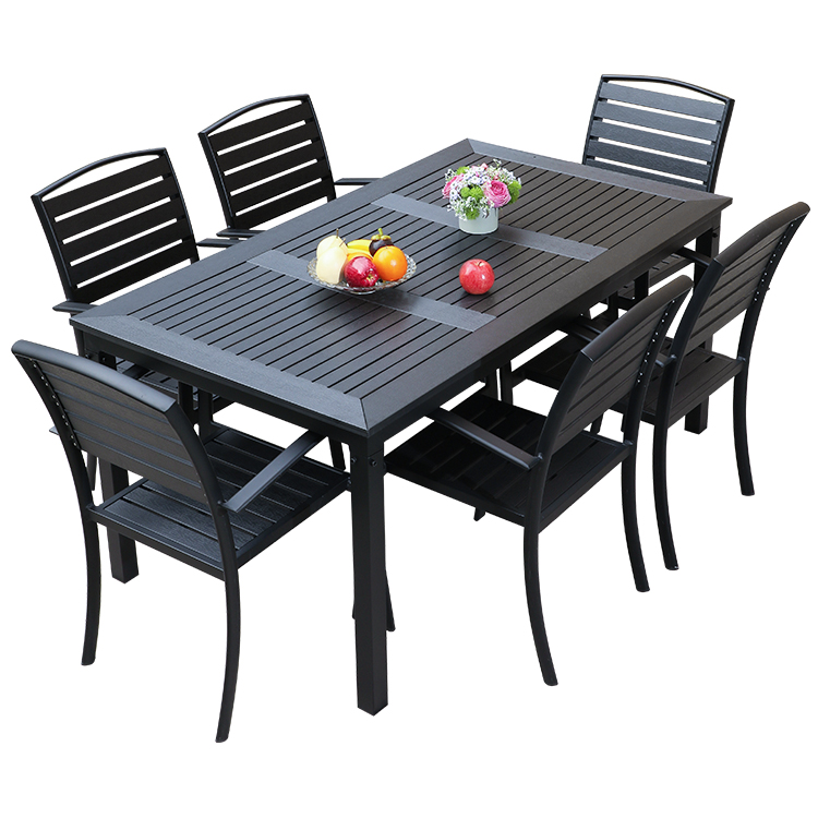 New hot patio garden furniture design set coffee outdoor dining tables and chairs