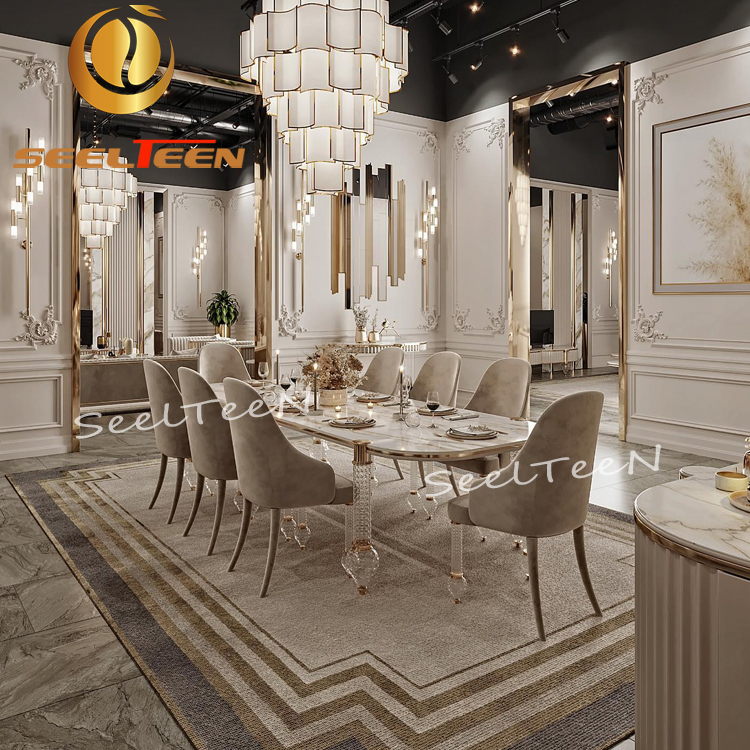 Middle East Home Furniture Living Room Luxury Sofa Set Furniture With Coffee Table