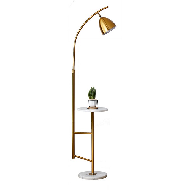 Chuse Modern Minimalist Nordic Led Floor Light Marble Flor Lamp With Table Luxury Floor Lamps For Li
